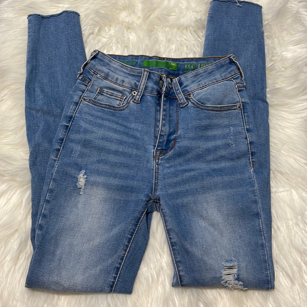 S.O.N.G Eco Love High Rise Skinny Jeans